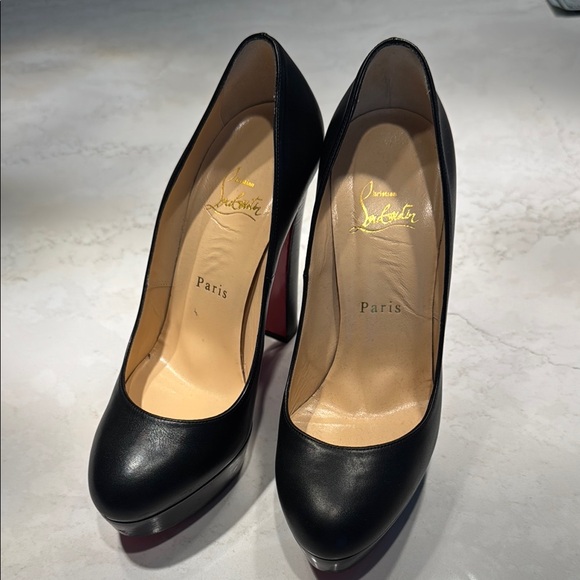 Christian Louboutin Black Classic Heels
